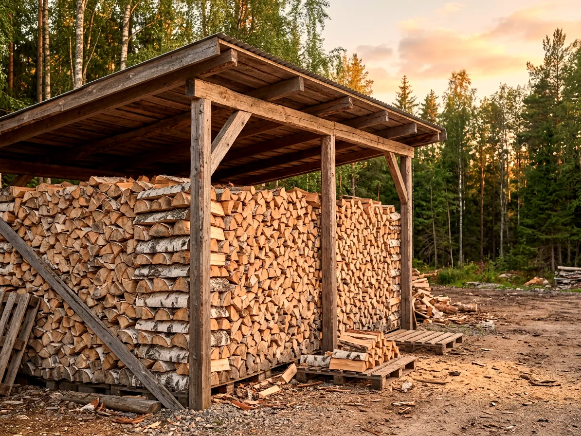 Берёзовые дрова естественной сушки — купить в Молоково